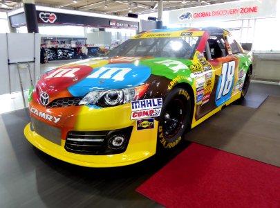 The frontview of No.18 Toyota CAMRY ver.NASCAR