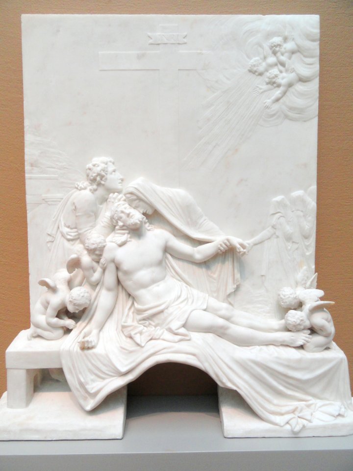 The Deposition, after 1800, by Antonio d'Este after a model by Antonio Canova - Art Institute of Chicago - DSC09495