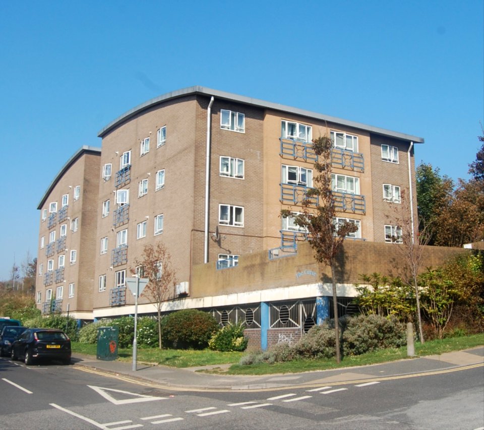The Curve, John Street, Carlton Hill, Brighton (August 2019)