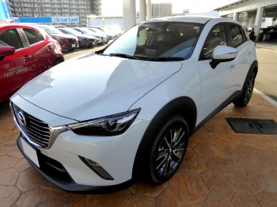 The frontview of Mazda CX-3 XD Touring (DK5FW)