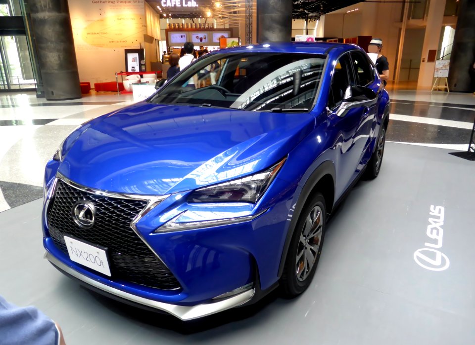 The frontview of Lexus NX200t F SPORT PROTOTYPE