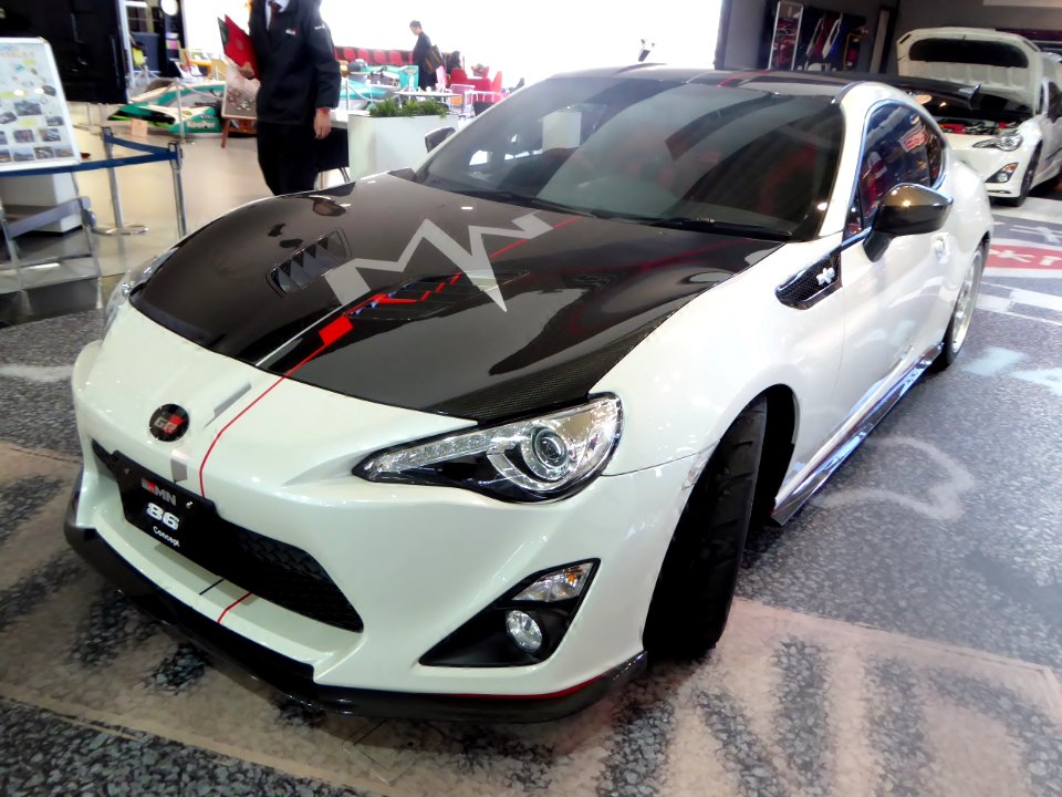 The frontview of GRMN 86 Concept