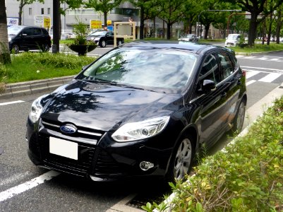 The frontview of Ford Focus III Sports