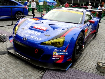 The frontview of SUBARU BRZ R&D SPORT Ver.2014