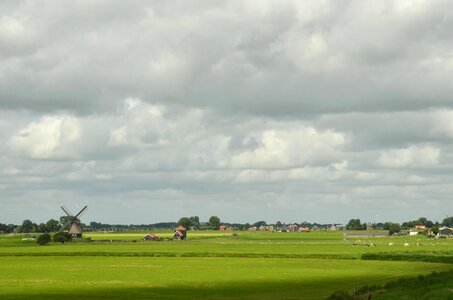 Pasture agricultural sun photo