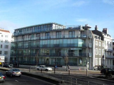 The Glass Pavilion, Pavilion Parade, Brighton (February 2010)