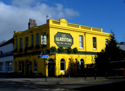 The Gladstone pub, 123 Lewes Road, Brighton (February 2014)