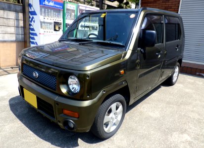 The frontview of Daihatsu NAKED G