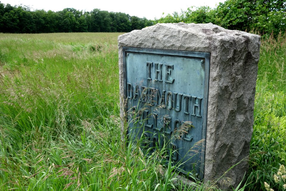 The Dartmouth College Road marker - Winchester, New Hampshire - DSC07545