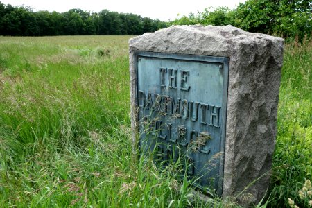 The Dartmouth College Road marker - Winchester, New Hampshire - DSC07545