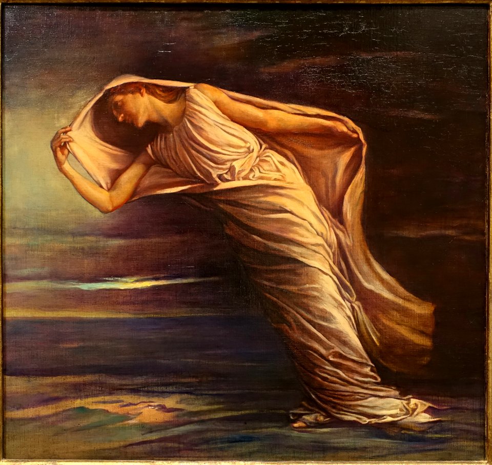 The Dawn by John LaFarge, 1899, oil on canvas - Fogg Art Museum, Harvard University - DSC01985