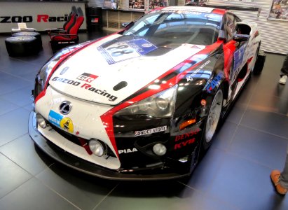 The frontview of No.88 GAZOO Racing LFA