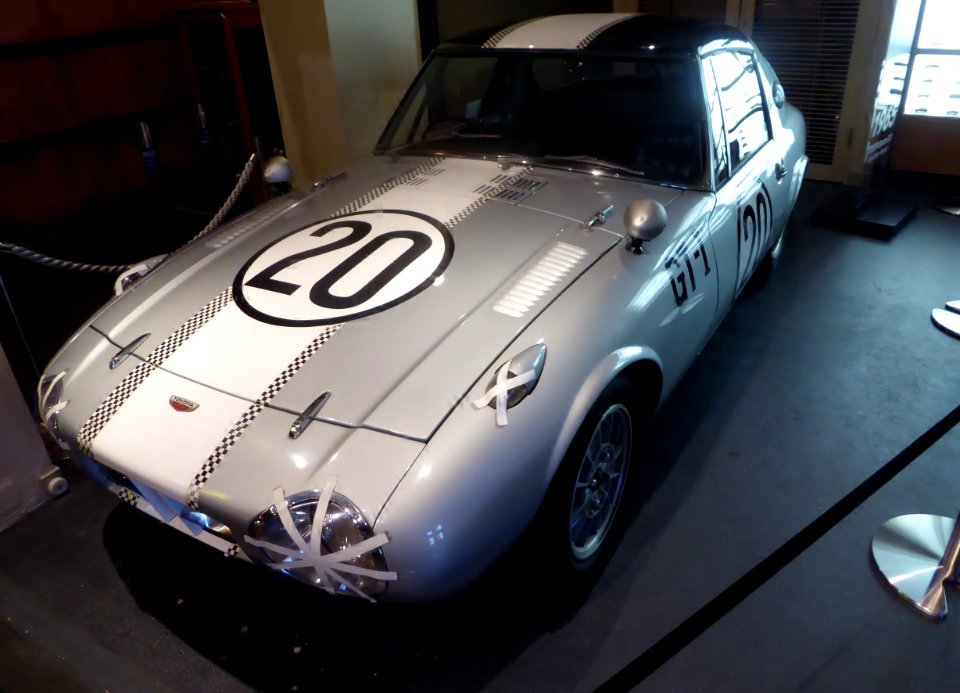 The frontview of No.20 Toyota Sports 800 Racing of Tojiro UKIYA