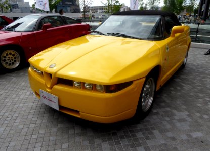 The frontview of Alfa Romeo RZ