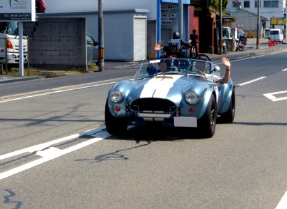 The frontview of AC COBRA Mk.III AC289