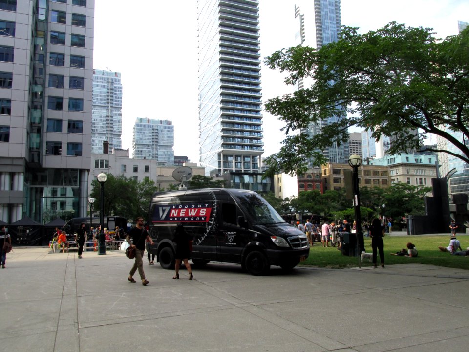 The Boys Season 10 filmed at Pecaut Square Toronto