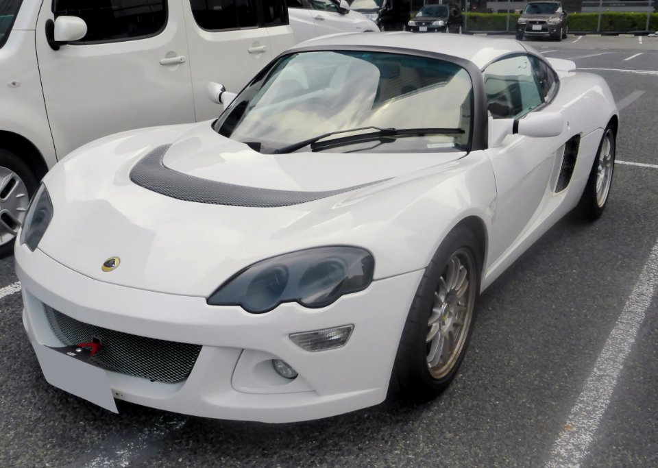 The frontview of Lotus EUROPA 225