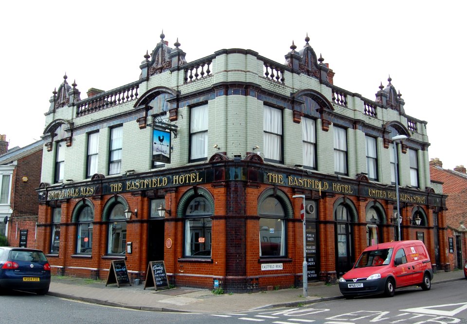 The Eastfield Hotel, 124 Prince Albert Road, Eastney, Portsmouth (October 2017)