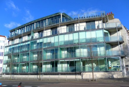 The Glass Pavilion, Pavilion Parade, Brighton (March 2013)