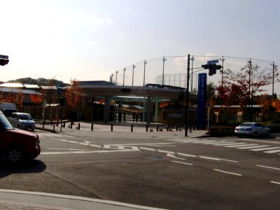 The entrance of Nara-Gakuen Tomigaoka