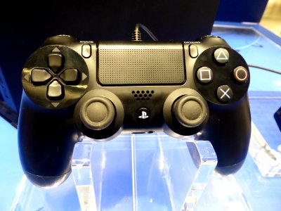 The controller of PS4 photo