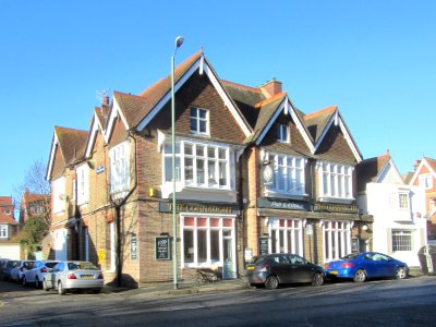 The Connaught pub, 48 Hove Street, Hove (January 2017) (1)