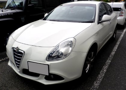 The frontview of Alfa Romeo Giulietta III Sprint