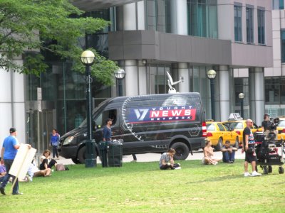 The Boys Season 4 filmed at Pecaut Square Toronto
