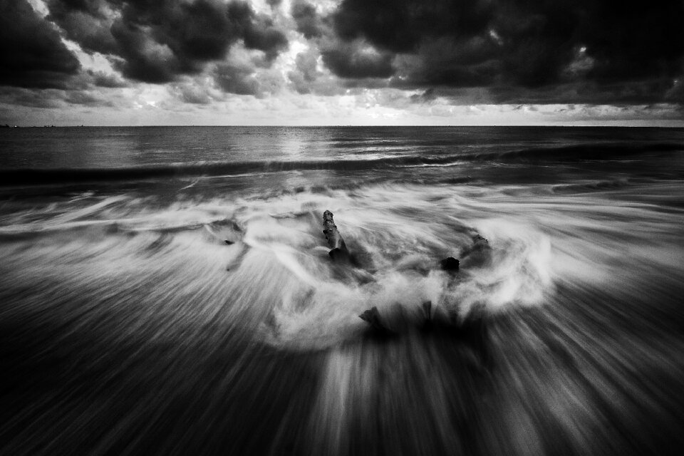 Water sea sunrise