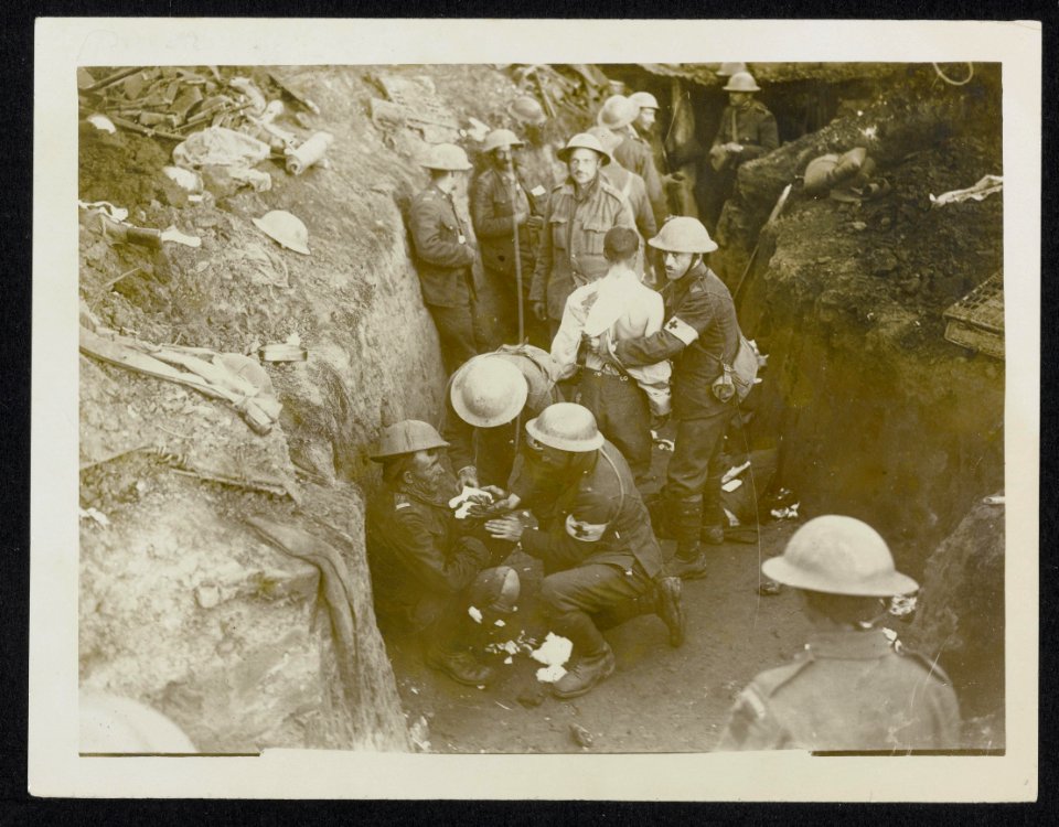 The Canadians played a great part in the battle of the 15th Sept. 1916 stormin, Bestanddeelnr 158-1106