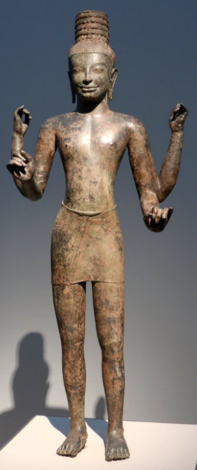 The Bodhisattva Maitreya, Thailand, late 8th century, bronze, Kimbell Art Museum