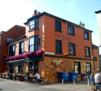 The Eagle pub, 125 Gloucester Road, North Laine, Brighton (July 2019)