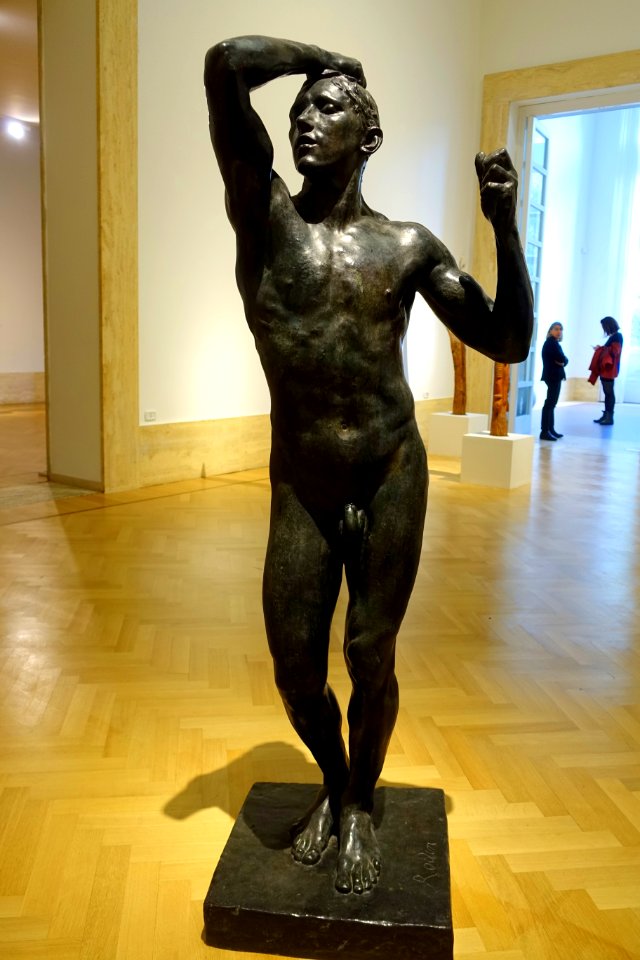 The Bronze Age by Auguste Rodin, 1875-1876 - Galleria nazionale d'arte moderna - Rome, Italy - DSC05455