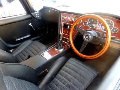 The interior of roadster Ryuhi Final ver.YAMAHA GOLD