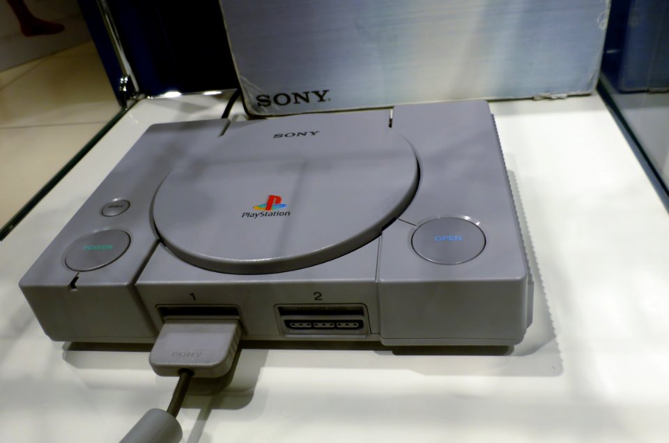 The cabinet of PlayStation