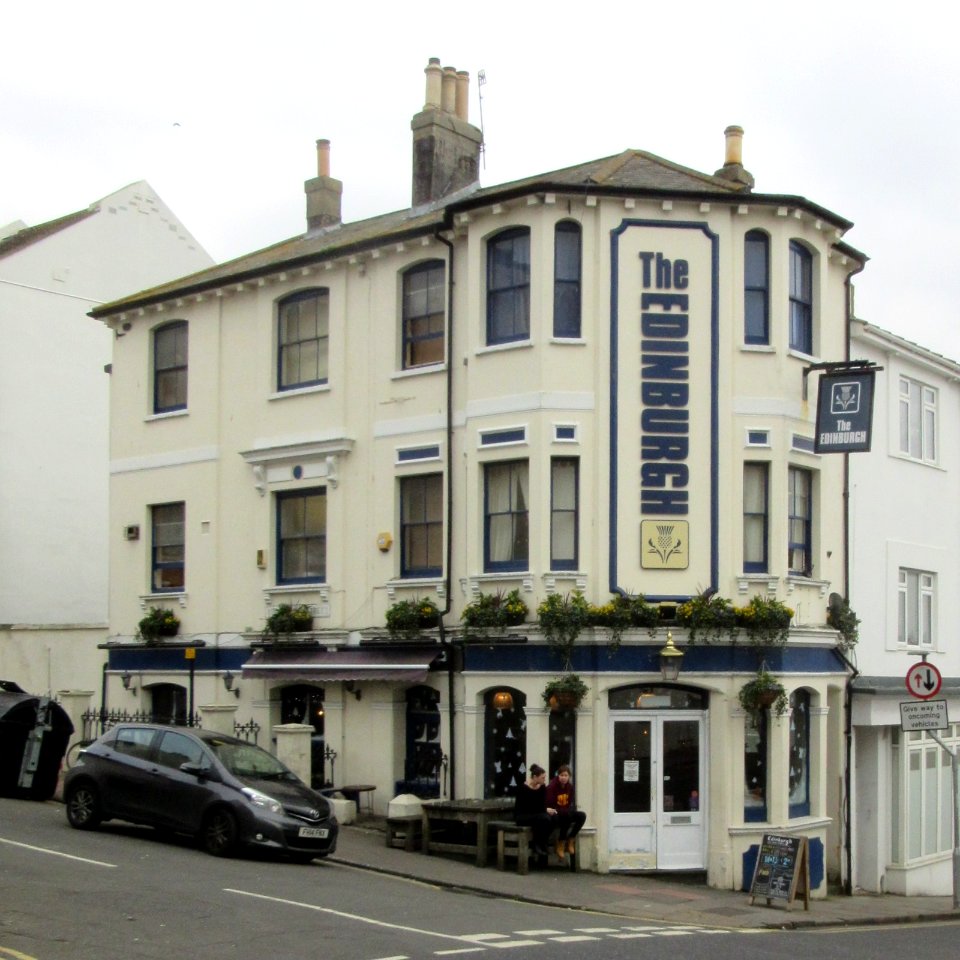 The Edinburgh pub, 67a Upper Gloucester Road, West Hill, Brighton (December 2016)