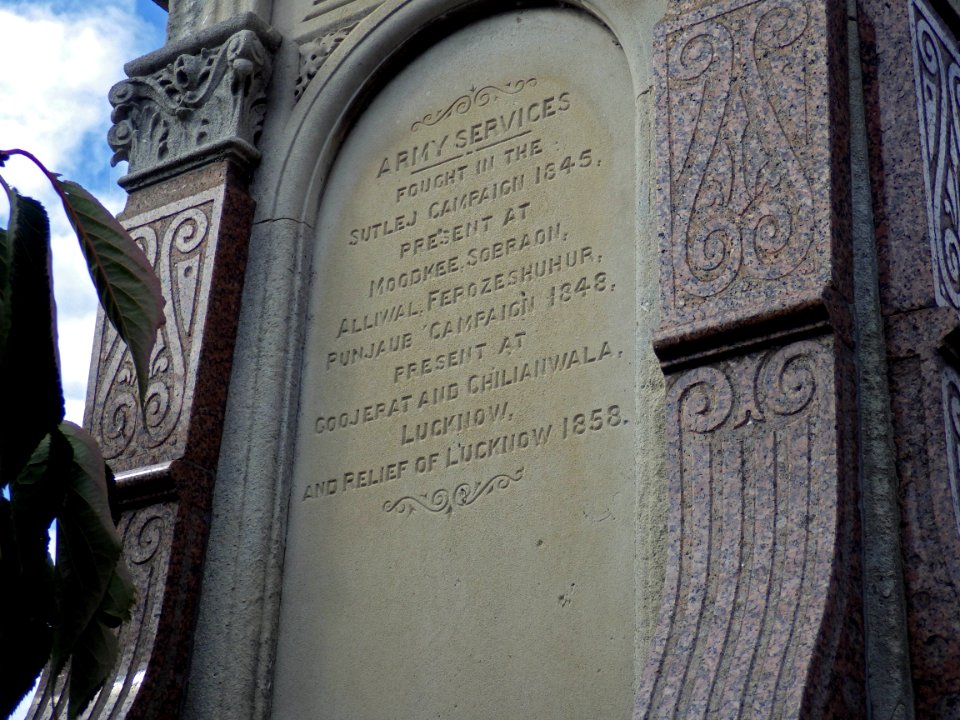 The Lane Memorial Fountain, Bexhill (east side)