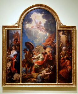 The Conversion of Saint Paul, by Benjamin West, c. 1786, oil on canvas - Dallas Museum of Art - DSC04920