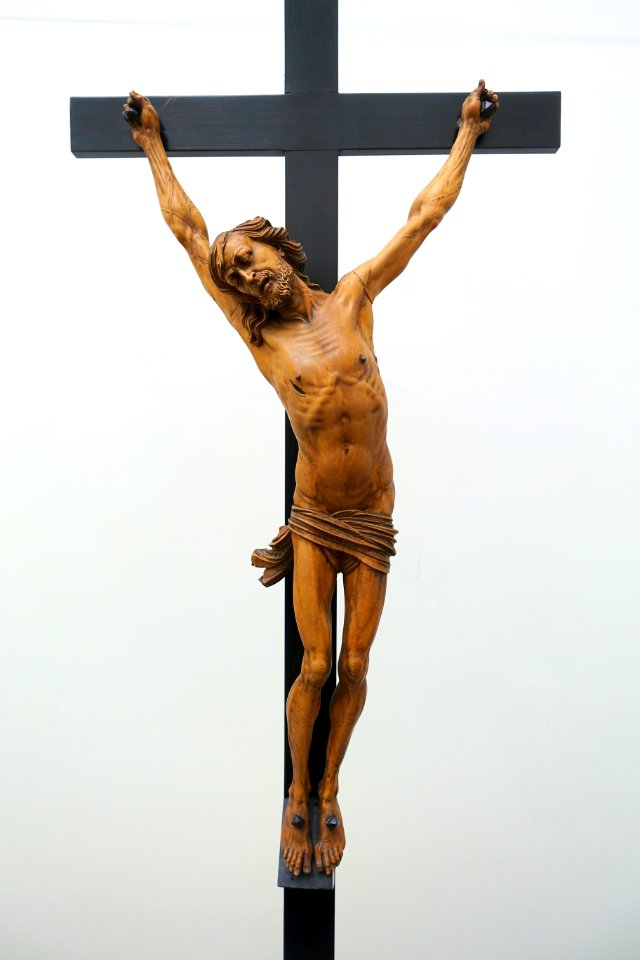 The Crucified Christ by Christoph Daniel Schenck, c. 1685, boxwood - Bode-Museum - DSC02908