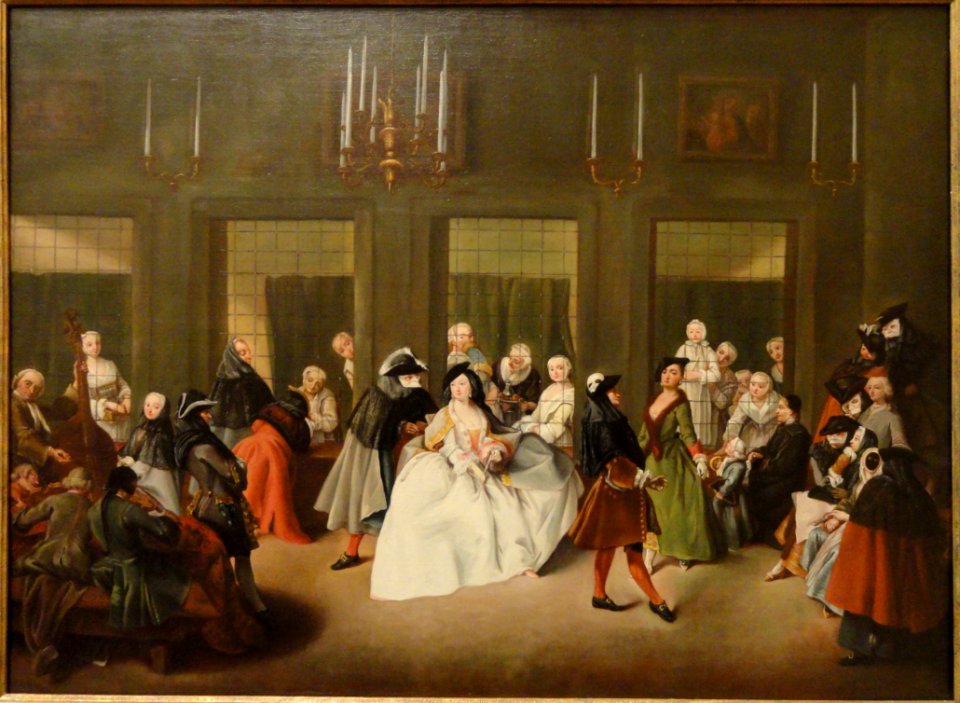 The Convent Parlor, by Giuseppe de Gobbis, Venice, c. 1760 - San Diego Museum of Art - DSC06696