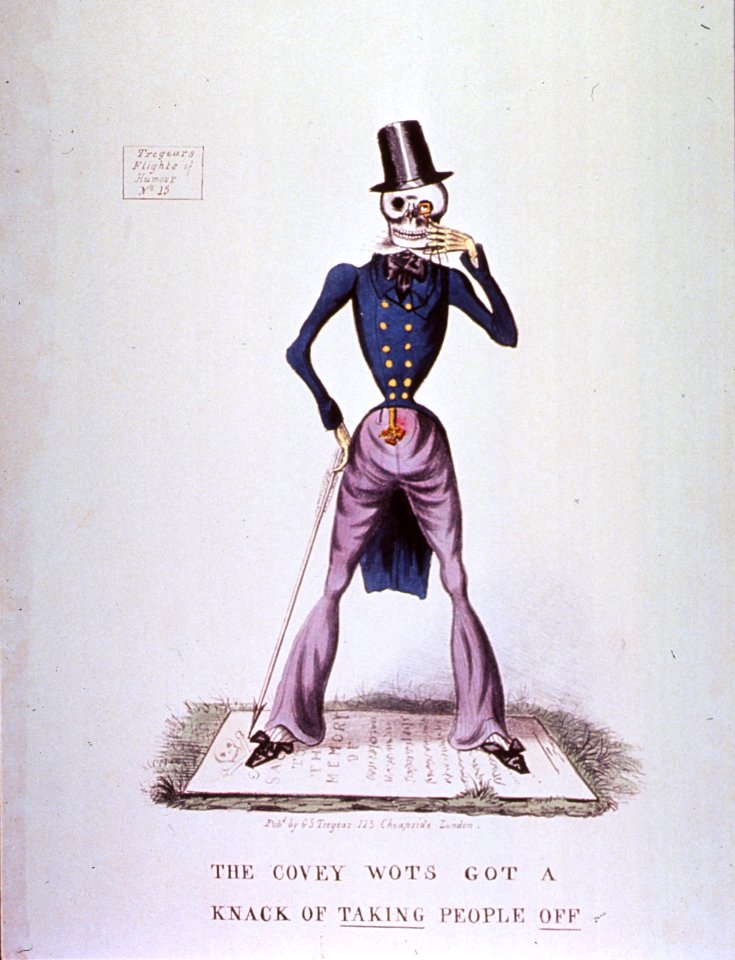 The Covey Wots Got A Knack Of Taking People Off - published by G.S. Tregear