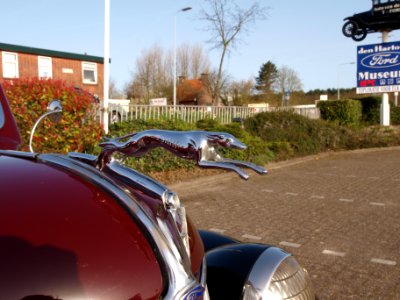 The Classic Greyhound hood ornament from a 1930s Ford V8 pic2