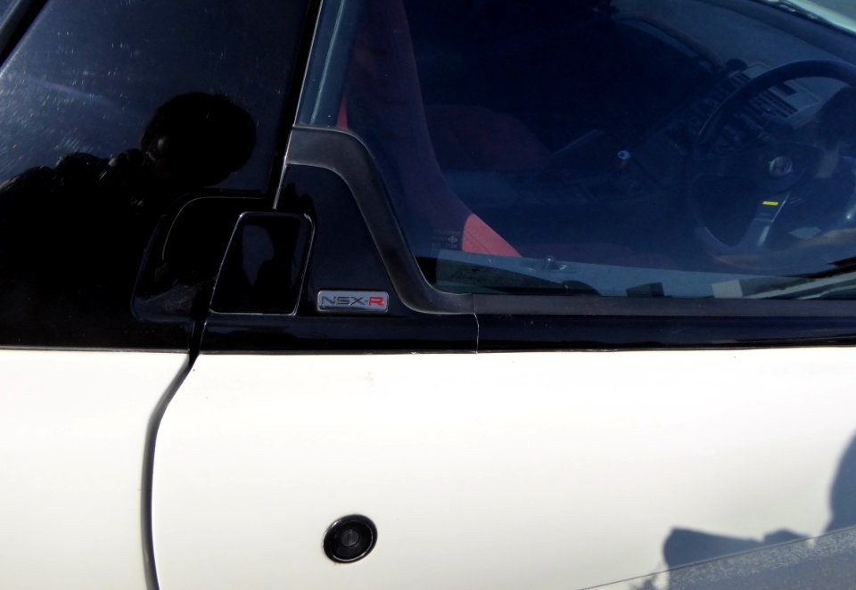 The door handle of Honda NSX Type R (NA1)