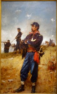 The Captain, by Gilbert Gaul, c. 1890, oil on canvas - Peabody Essex Museum - DSC07022 photo