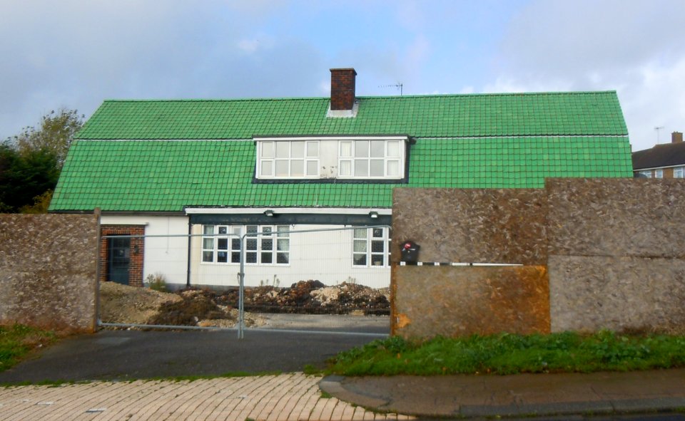 The Downsman pub (opened 1956, closed 2014, demolished 2018), Hangleton Way, Hangleton (October 2017) (6)