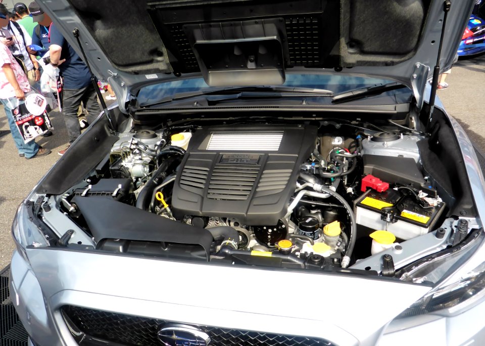 The engineroom of Subaru WRX S4 2.0GT EyeSight (VAG)