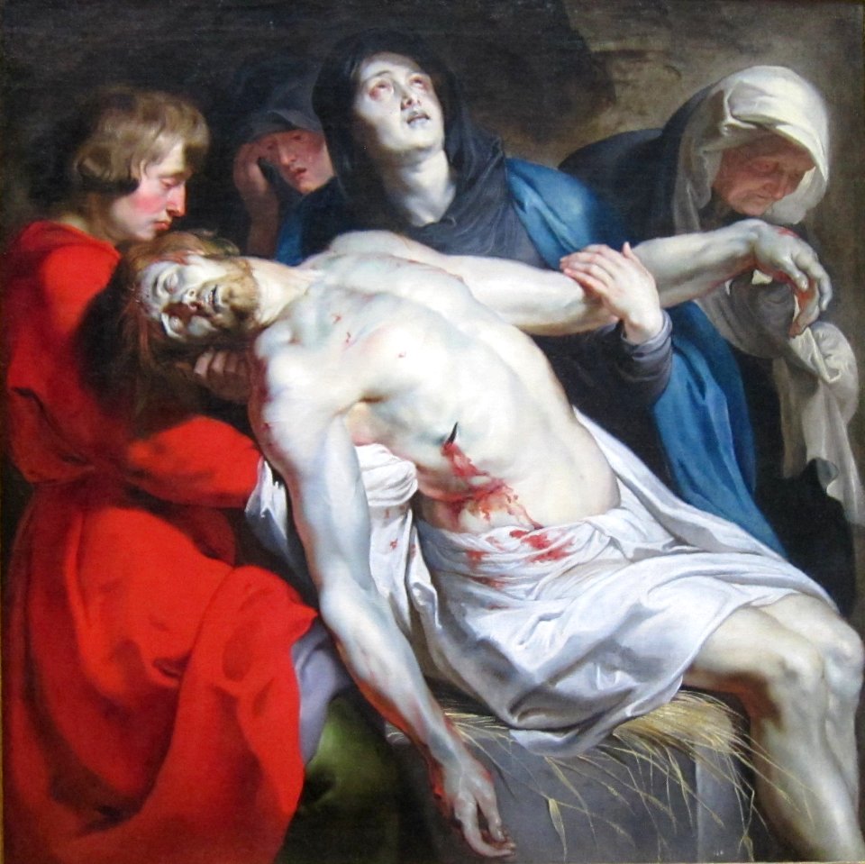 The Entombment by Peter Paul Rubens, Getty Center
