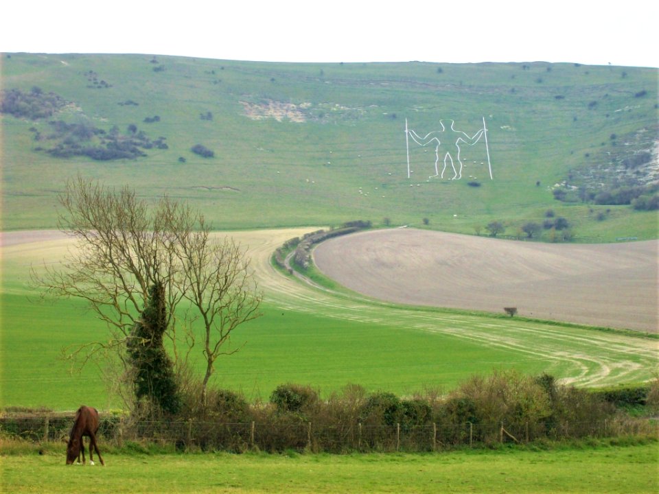 The Long Man, from Wilmington