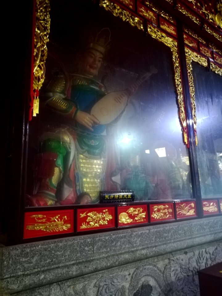 The eastern Dhṛtarāṣṭra, Zhusheng Temple (Hunan)