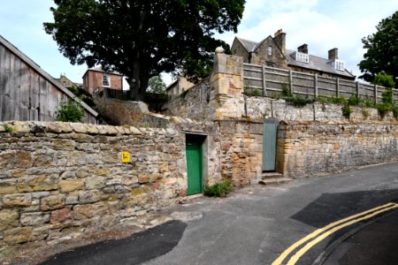 The Old Watch Tower And Attached Walls, In Grounds Of The Grange